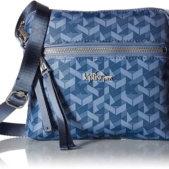 Kipling Small Crossbody Blue - Picture 9 of 11